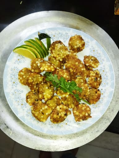 Tasty Sabudana Tikki cooked by COOX chefs cooks during occasions parties events at home