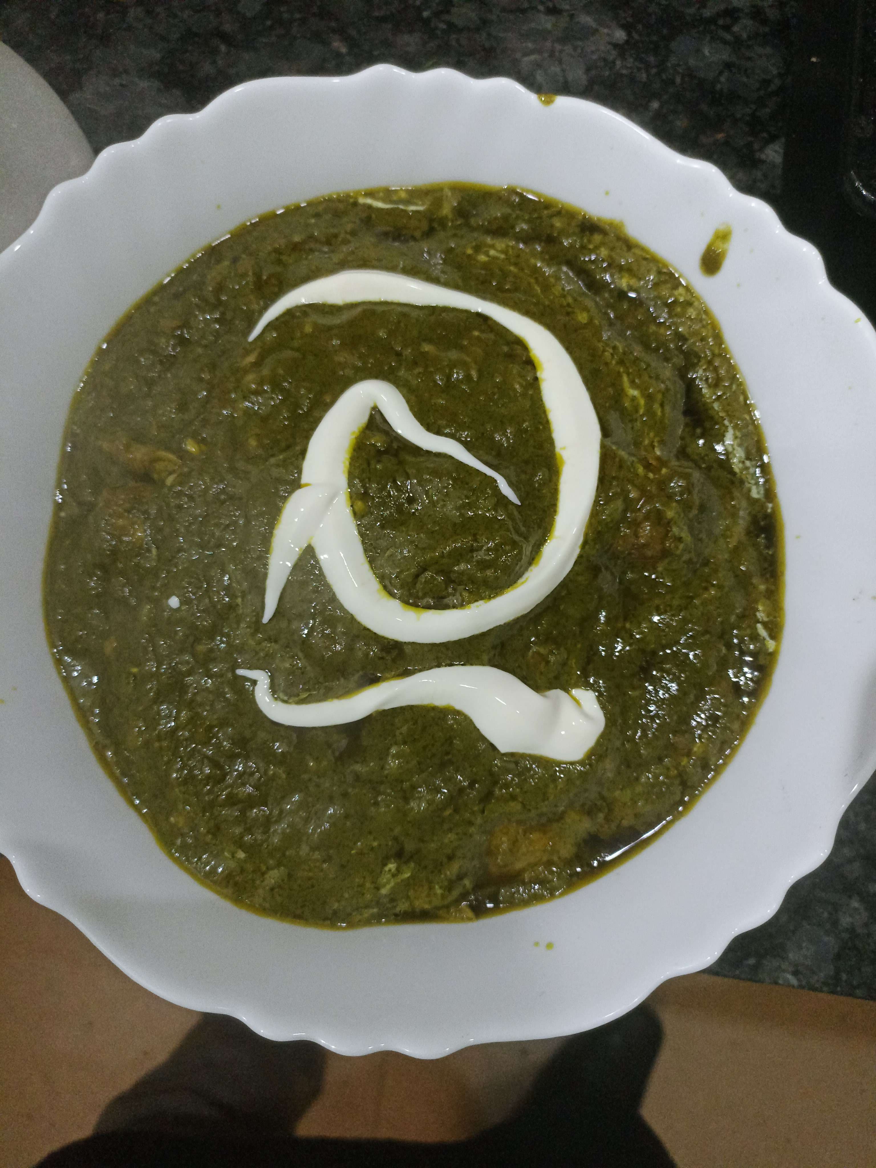 Delicious Saag Gosht prepared by COOX