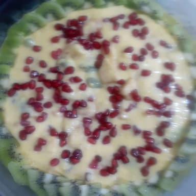 Tasty Fruit Custard cooked by COOX chefs cooks during occasions parties events at home