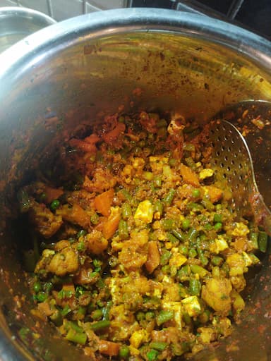 Tasty Mix Veg  cooked by COOX chefs cooks during occasions parties events at home