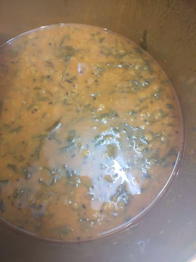 Tasty Palak Dal cooked by COOX chefs cooks during occasions parties events at home