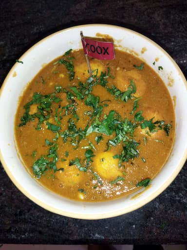 Tasty Egg Curry cooked by COOX chefs cooks during occasions parties events at home