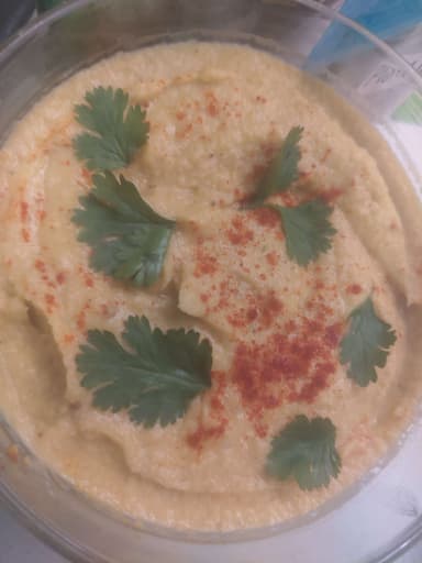Tasty Hummus Dip cooked by COOX chefs cooks during occasions parties events at home