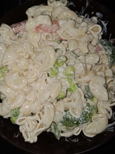 Tasty Macaroni Salad cooked by COOX chefs cooks during occasions parties events at home
