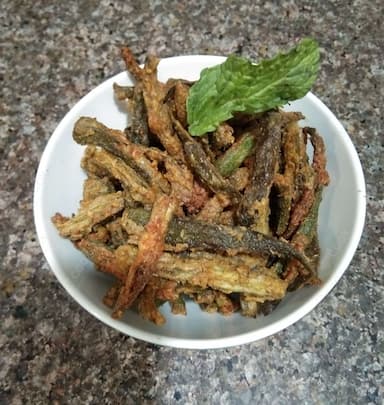 Delicious Kurkuri Bhindi Masala prepared by COOX