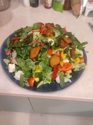 Delicious Fattoush Salad prepared by COOX