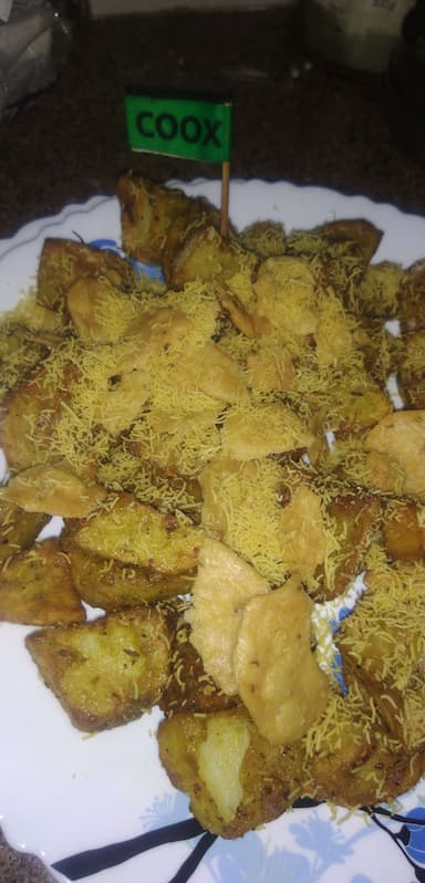 Delicious Aloo Chaat prepared by COOX
