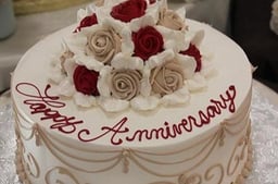 Anniversary cake 33