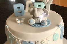 Birthday Party Baby Boy Cake 19