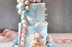 Birthday Party Baby Boy Cake 2