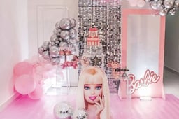 Adorable Barbie Themed Decor