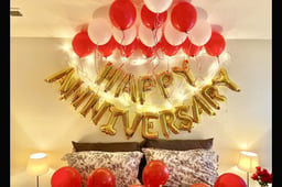 Anniversary Special Balloon Decoration