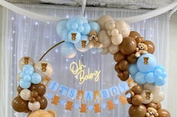 Boy Baby Shower Decoration