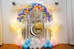 Cloudy Theme Baby Shower