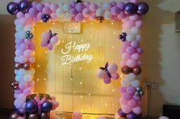 Cute and Simple Birthday Decoration