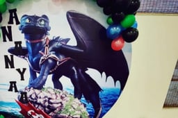 Dragon Theme Decoration