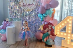 Mermaid Princess Birthday Decor