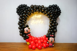 Mickey Ring Birthday Decoration