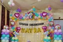 Unicorn Backdrop Decoration