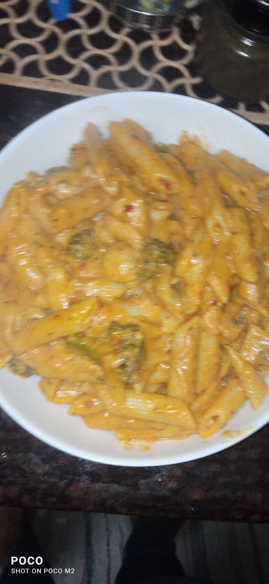 Delicious Pasta in Pink Sauce prepared by COOX