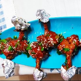 Tasty Chicken Lollipop cooked by COOX chefs cooks during occasions parties events at home