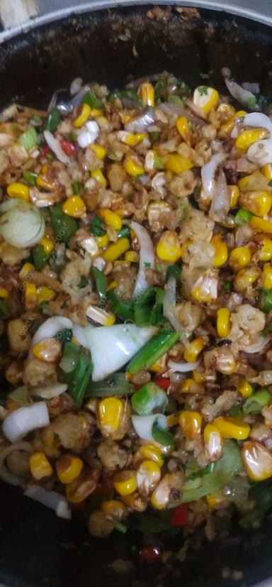 Delicious Crispy Fried Corn prepared by COOX