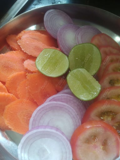 Delicious Salad, Papad prepared by COOX