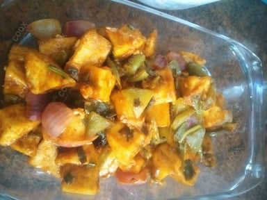 Delicious Chilli Paneer (Dry) prepared by COOX