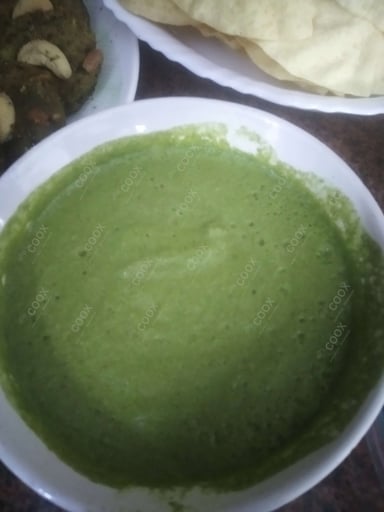 Delicious Green Chutney prepared by COOX