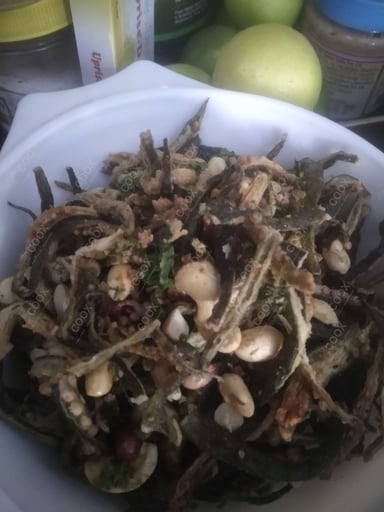 Delicious Kurkuri Bhindi prepared by COOX