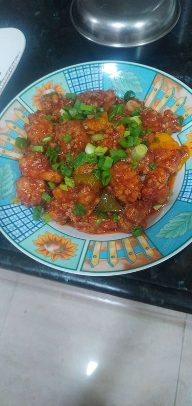 Delicious Chilly Chicken prepared by COOX