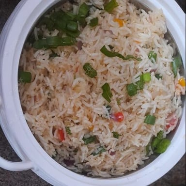 Delicious Veg Fried Rice prepared by COOX