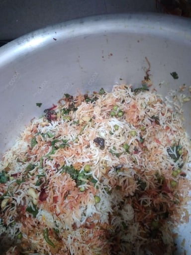 Delicious Veg Biryani prepared by COOX