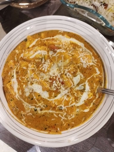 Delicious Paneer Lababdar prepared by COOX