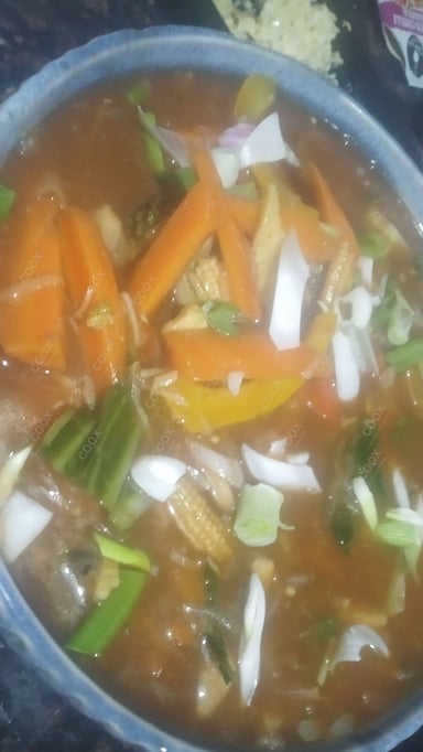 Delicious Mix Veg in Hot Garlic Sauce prepared by COOX