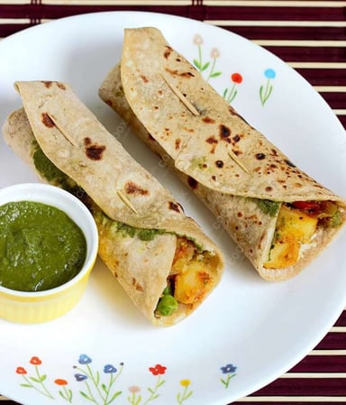 Delicious Veg Kathi Rolls prepared by COOX