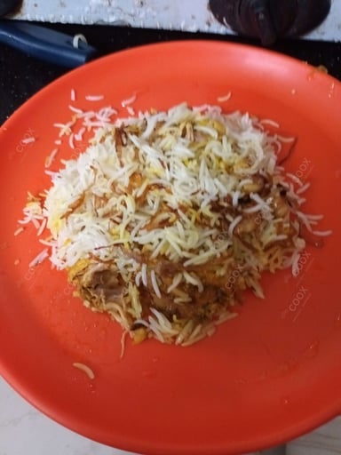 Delicious Chicken Biryani prepared by COOX