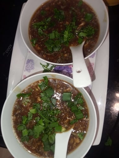 Tasty Chicken Hot & Sour Soup cooked by COOX chefs cooks during occasions parties events at home