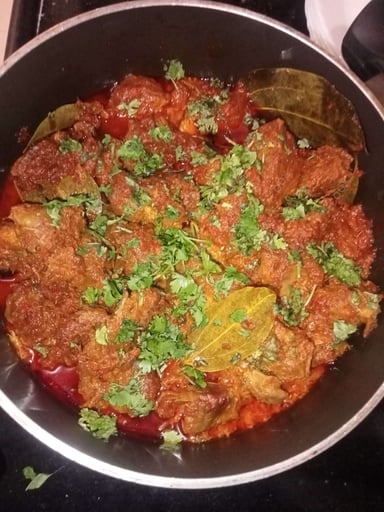 Tasty Mutton Sukha cooked by COOX chefs cooks during occasions parties events at home