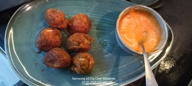 Delicious Fried Cheese Balls prepared by COOX