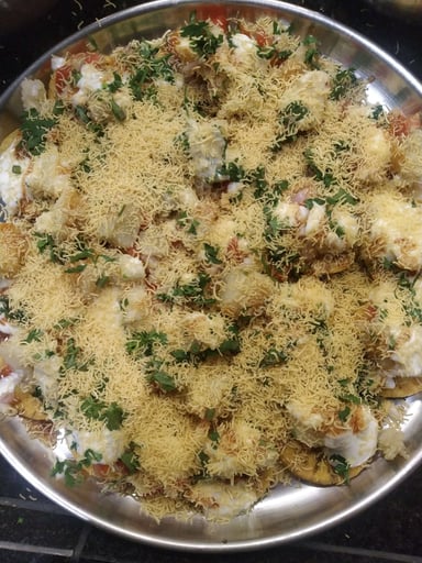 Delicious Papdi Chaat prepared by COOX