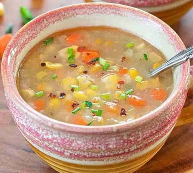 Delicious Sweet Corn Soup prepared by COOX