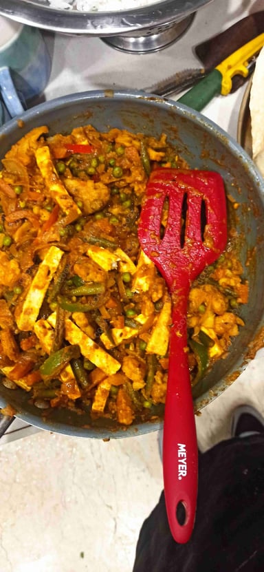 Delicious Veg Jalfrezi prepared by COOX