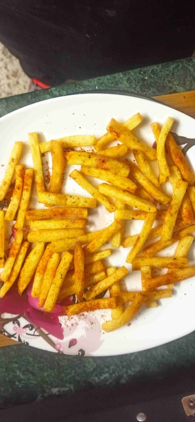 Delicious Peri Peri Fries prepared by COOX