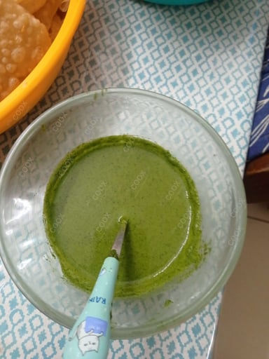 Delicious Green Chutney prepared by COOX