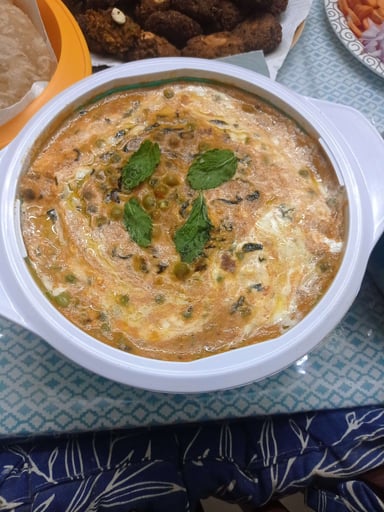 Delicious Methi Matar Malai prepared by COOX