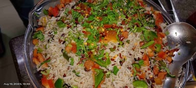 Tasty Mexican Rice cooked by COOX chefs cooks during occasions parties events at home