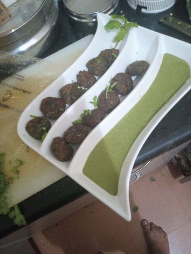 Delicious Hariyali Kebab prepared by COOX