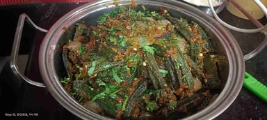 Delicious Bhindi do Pyaza prepared by COOX