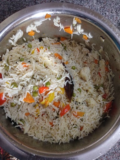 Delicious Veg Pulao prepared by COOX